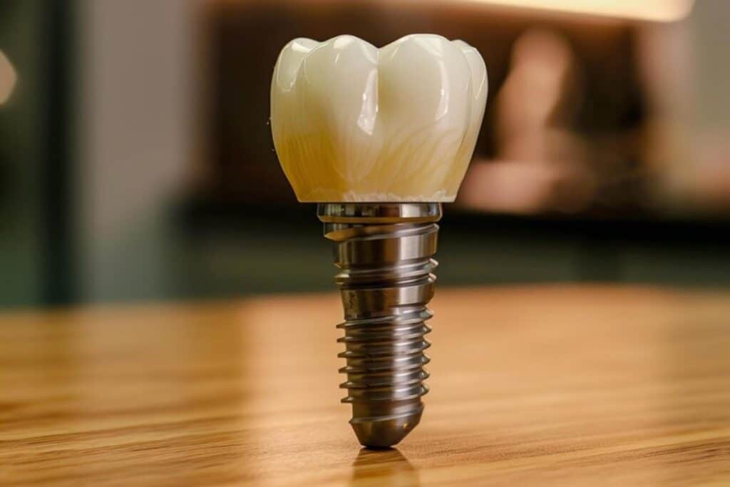 showing Dental Implants