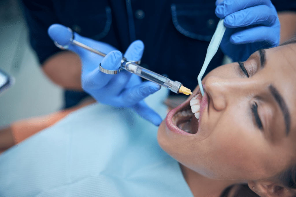 Gum Cut Treatment by Gums Houston