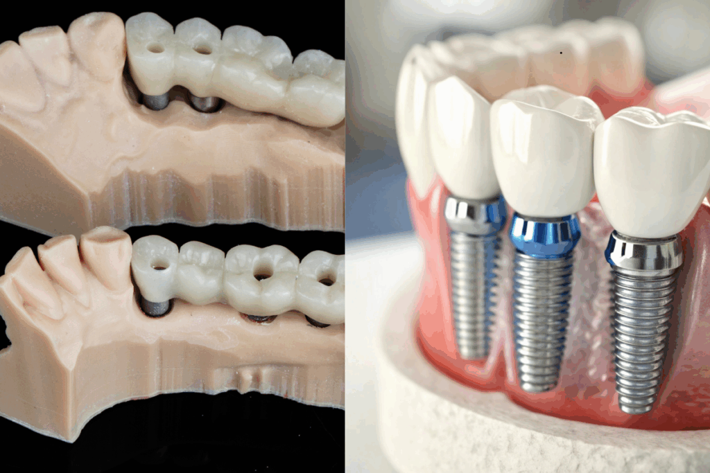 Choice Between Implants and Bridges